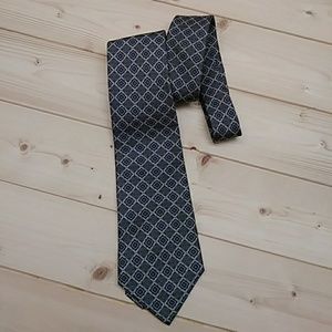 Halston silk necktie